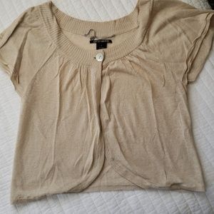 Lucky brand linen summer sweater/jacket